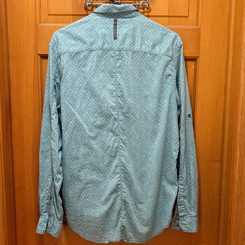Calvin Klein Jeans Blue Dress Shirt - Picture 2 of 3